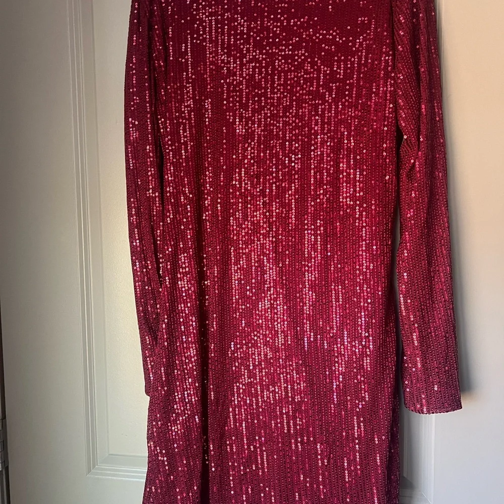 NWT FASHION NOVA Empire State Sequin Mini Dress - Picture 6 of 8